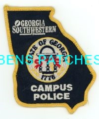 GEORGIA,GEORGIA SOUTHWESTERN CAMPUS POLICE 1 STATE SHAPED